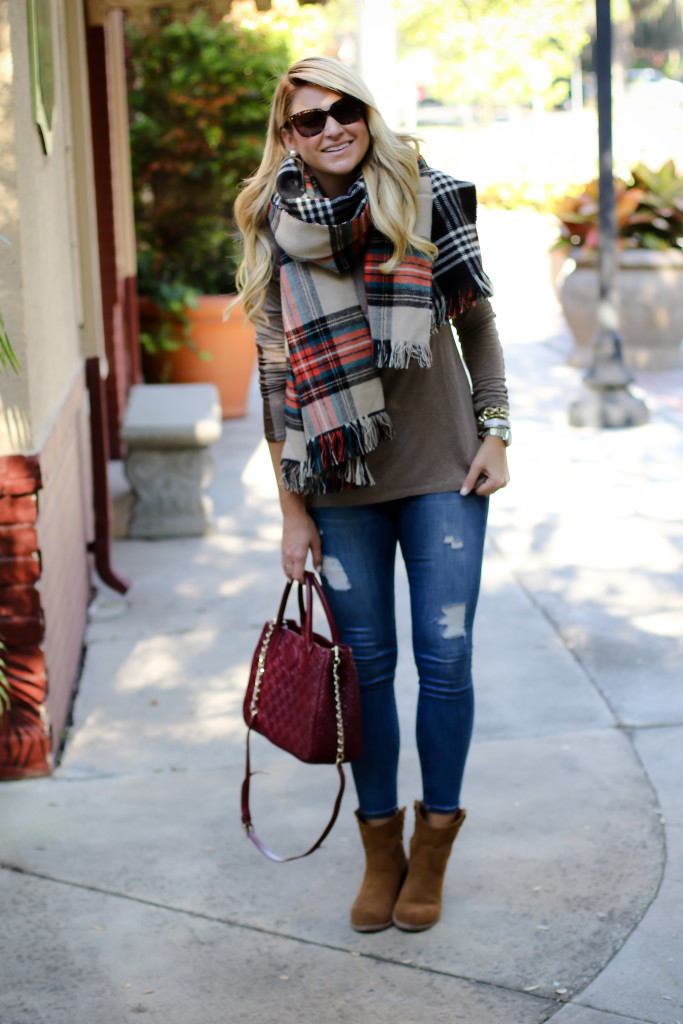 Outfit | Elbow Patches and Fall Plaid - SHOP DANDY | A florida based ...